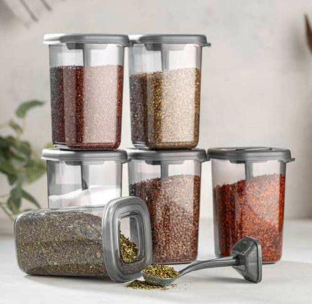 Airtight Spoony Container (Pack of 6)