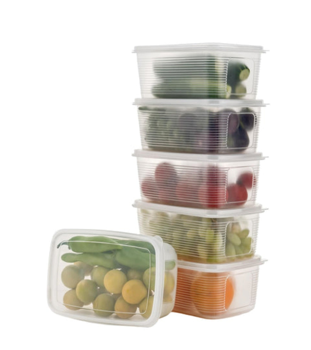Multipurpose food storage containers (Pack of 6)