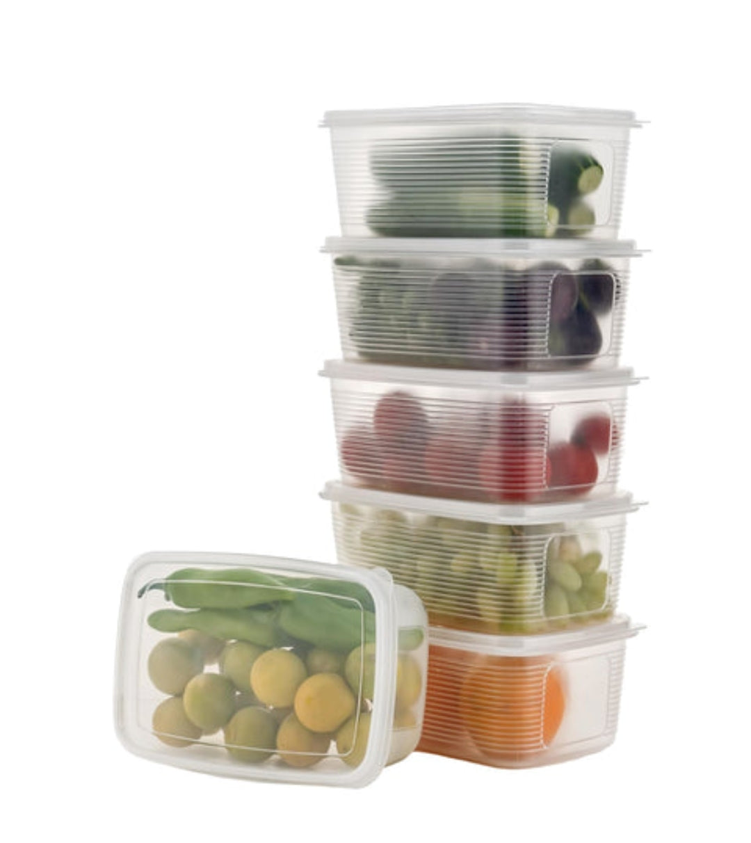 Multipurpose food storage containers (Pack of 6)